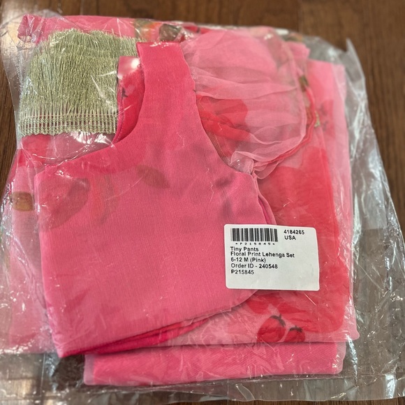 NWT Toddler Matching Lehenga and Choli Dress Set - Picture 3 of 9